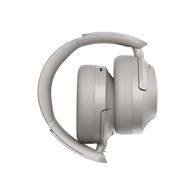 QCY Headphones Grey - H3S - Type-C & Bluetooth 6.0 ANC iOS Android Call Noise Cancelling Headset 102h