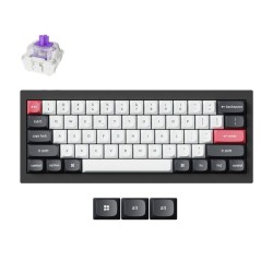 Keychron Q4 HE - Q4H-C1 - QMK Wireless Custom Hall Effect Keyboard Purple Switch 60% US Layout