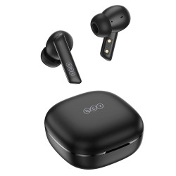 QCY Melobuds ANC TWS Black Dual Driver 6-mic noise cancel. True Wireless Earbuds - HT05 - 10mm drivers