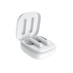 QCY ANC White - T13 - TWS 10mm Dynamic Driver, 4-mic 28dB ANC, Bluetooth 5.3, 7hr-30hr, 75ms latency