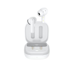 QCY ANC White - T13 - TWS 10mm Dynamic Driver, 4-mic 28dB ANC, Bluetooth 5.3, 7hr-30hr, 75ms latency