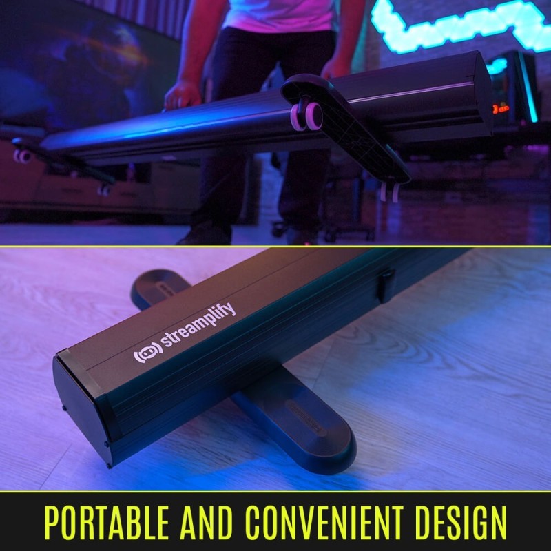 Streamplify SCREEN LIFT Green Screen - 200 x 150cm, Hydraulic Lift, lockable wheels — Buy in Cyprus with Fast Delivery