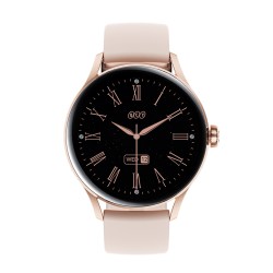 QCY Watch Elite - S11 - Pink Gold, Small metal, 1,19' AMODEL, Fashion BT Call, IPX8 Waterproof, 7Day always