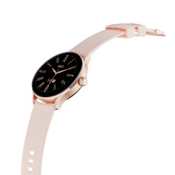 QCY Watch Elite - S11 - Pink Gold, Small metal, 1,19' AMODEL, Fashion BT Call, IPX8 Waterproof, 7Day always