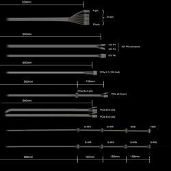 Be Quiet Pure Power 13 M - BP028EU - 1000W Fully-Modular, 80 PLUS Gold, ATX 3.1, PCIe 5.1 (12VHPWR)
