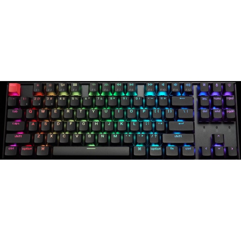 Keychron K8 V2 - K8X-C3 - QMK Wireless Mechanical Keyboard Brown Switch RGB 80% US Lay Aluminum Frame