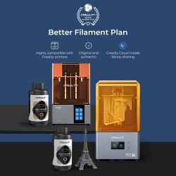 Creality LCD 8K High Precision UV Curable Resin - 3302190002 - Blue — Buy in Cyprus with Fast Delivery