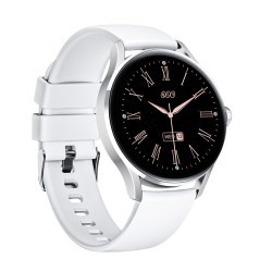 QCY Watch Elite - S11 - Grey Small metal 1,19' AMODEL Fashion BT Call IPX8 Waterproof 7Day always on