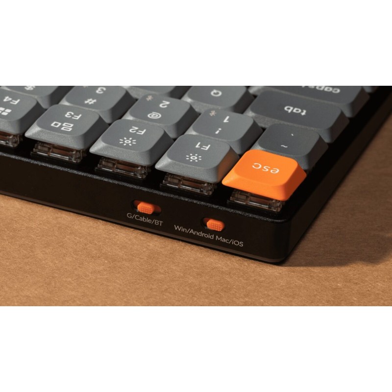 Keychron K3 Max - K3M-H3 - QMK VIA Wireless Custom Mechanical Keyboard - Brown Switch - Hot-Swap - 75% US