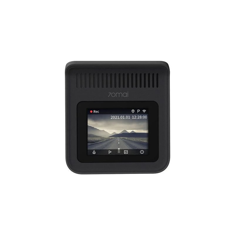 70mai Dash Cam Grey with Screen set with Rearview cam RC09 - A400-1 - 1440P, 145FOV, 500mAh Car Camera