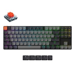 Keychron K1 V6 - K1X-B1 - QMK Wireless Mechanical Keyboard Red Switch RGB 80% US Layout — Buy in Cyprus with Fast Delivery