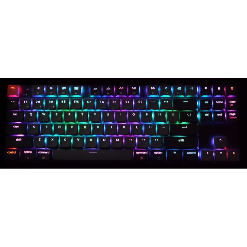 Keychron K1 V6 - K1X-B1 - QMK Wireless Mechanical Keyboard Red Switch RGB 80% US Layout — Buy in Cyprus with Fast Delivery