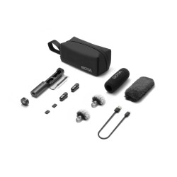 BOYA Magic - Type-C, USB-C Receiver Wireless Microphone 2 TX + 1 RX + charging Case — Buy in Cyprus with Fast Delivery