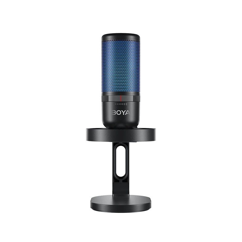 BOYA USB RGB Microphone Supercardioid with shockmount - BY-K3 - 2 zones RGB — Buy in Cyprus with Fast Delivery