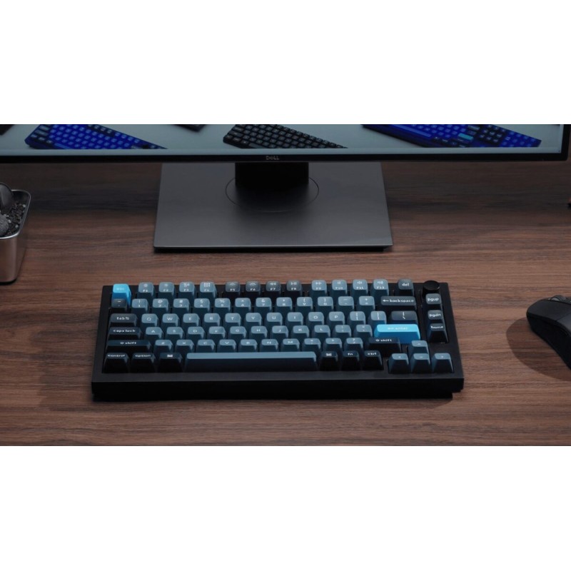 Keychron Q1 Pro - Q1P-M1 - QMK VIA Wireless Custom Mechanical Keyboard-Red Switch 75% US Layout