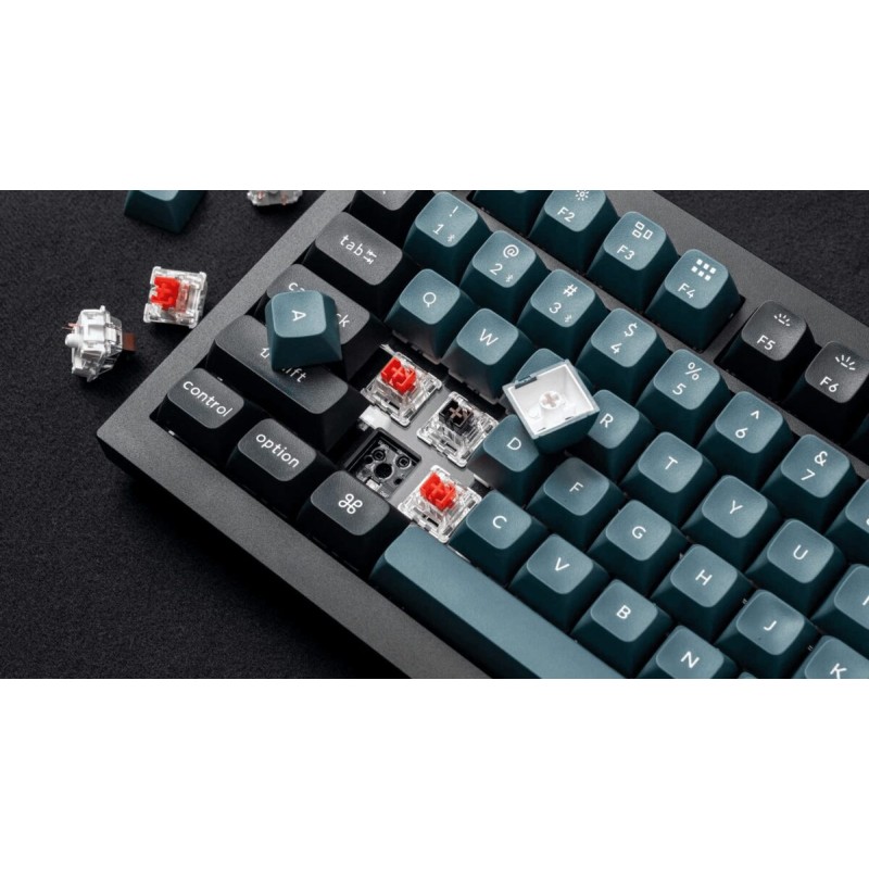 Keychron Q1 Pro - Q1P-M1 - QMK VIA Wireless Custom Mechanical Keyboard-Red Switch 75% US Layout