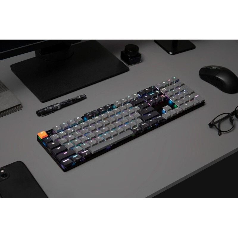 Keychron K5 V2 - K5X-B1 - QMK Wireless Mechanical Keyboard Red Switch RGB 100% US Layout — Buy in Cyprus with Fast Delivery