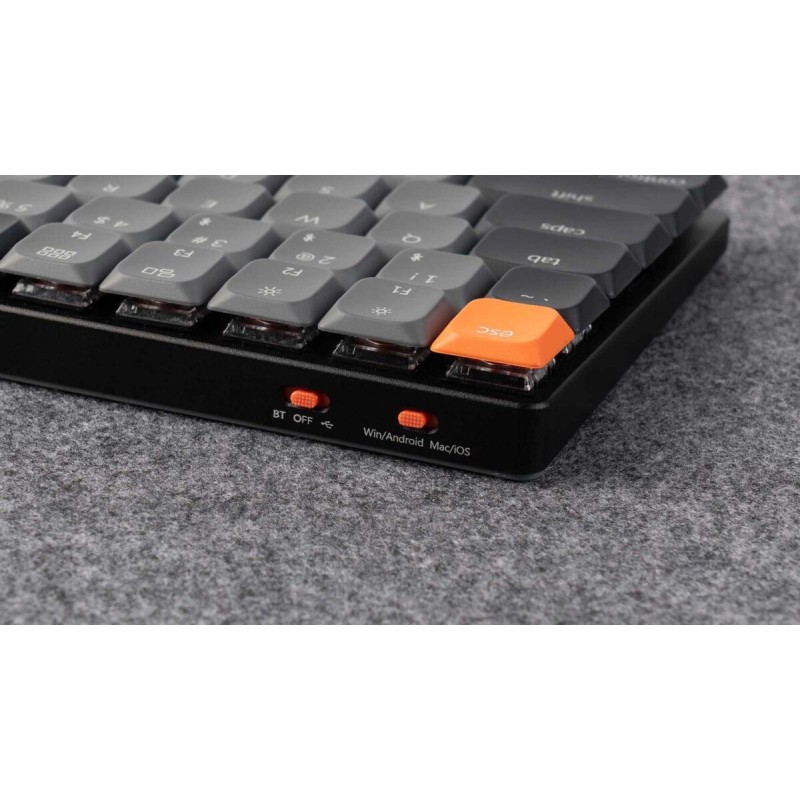 Keychron K3 V3 - K3X-B1 - QMK Wireless Mechanical Keyboard Red Switch RGB 75% US Layout — Buy in Cyprus with Fast Delivery