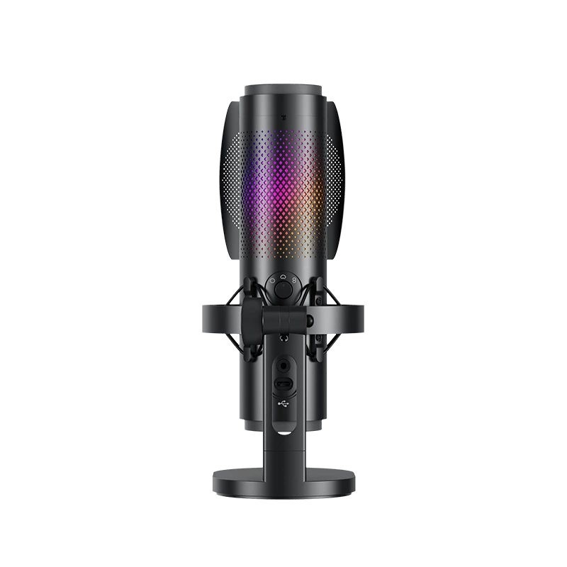 BOYA USB RGB Microphone - BY-K9 - 3 selectable patterns with shockmount (9 zones RGB) — Buy in Cyprus with Fast Delivery