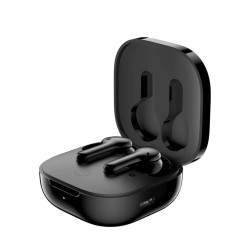 QCY T13 TWS Black Dual Driver 4-mic noise cancel. True Wireless Earbuds - Quick Charge 380mAh