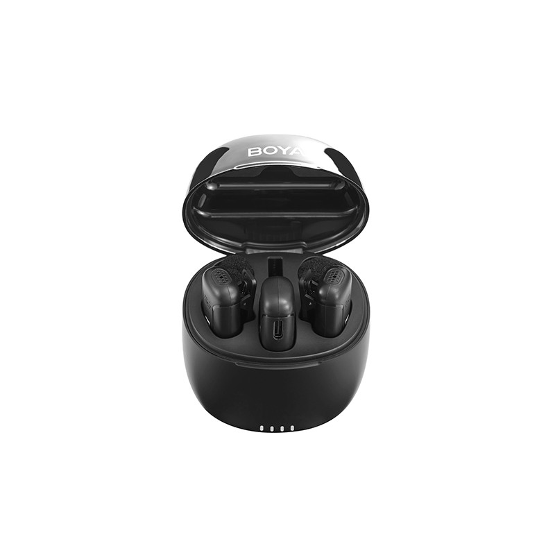 BOYA Wireless Microphone - BY-WM3T-U2 - 2.4GHz Mobile wireless mic For Android USB-C (2 transmitters, two person vlog)