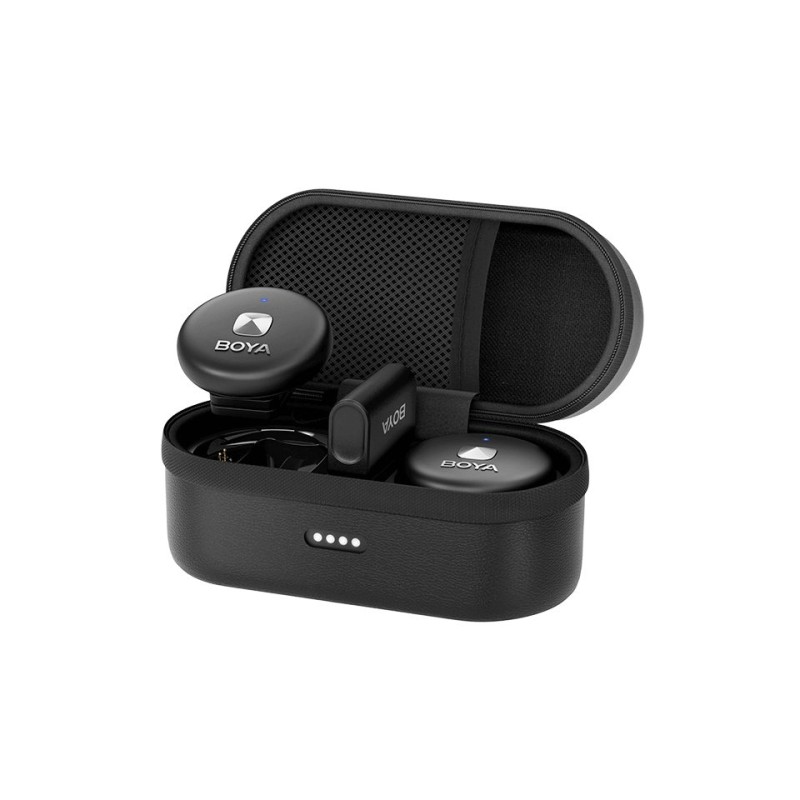 BOYA Omic - Omic-D - Black 2.4GHz Dual Channel Wireless Microphone For iPhone Lightning — Buy in Cyprus with Fast Delivery