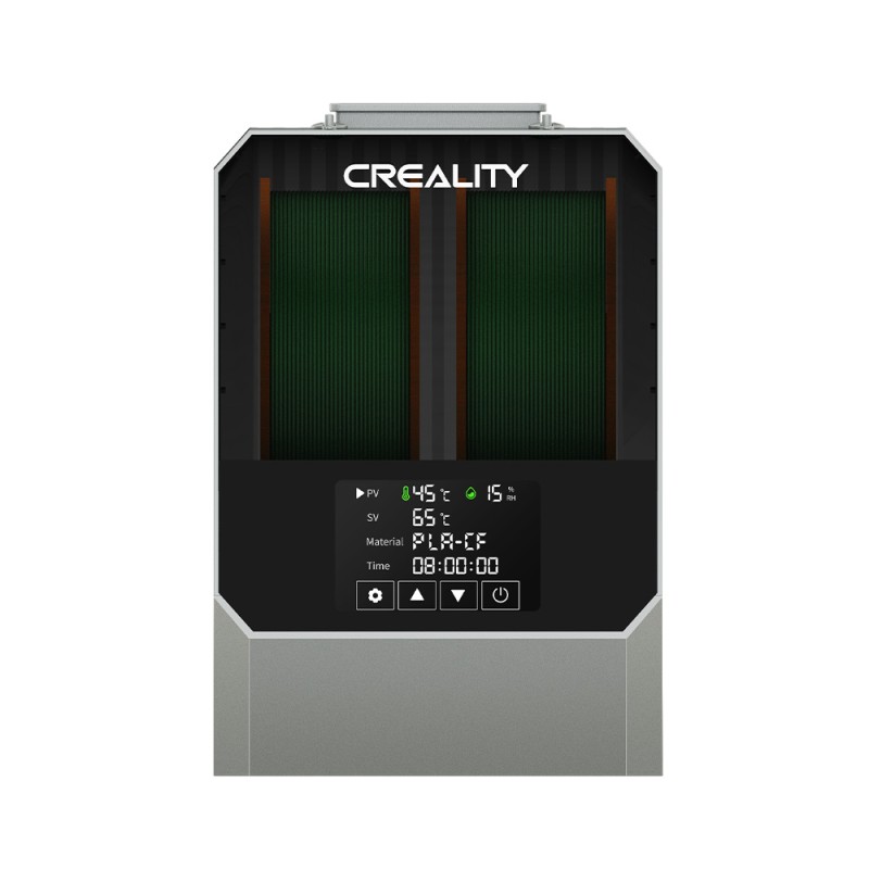 Creality Space Pi Plus Filament Dryer Dry Box - for 2 Filaments - Adjust 40-70c - One-key set for 12 types