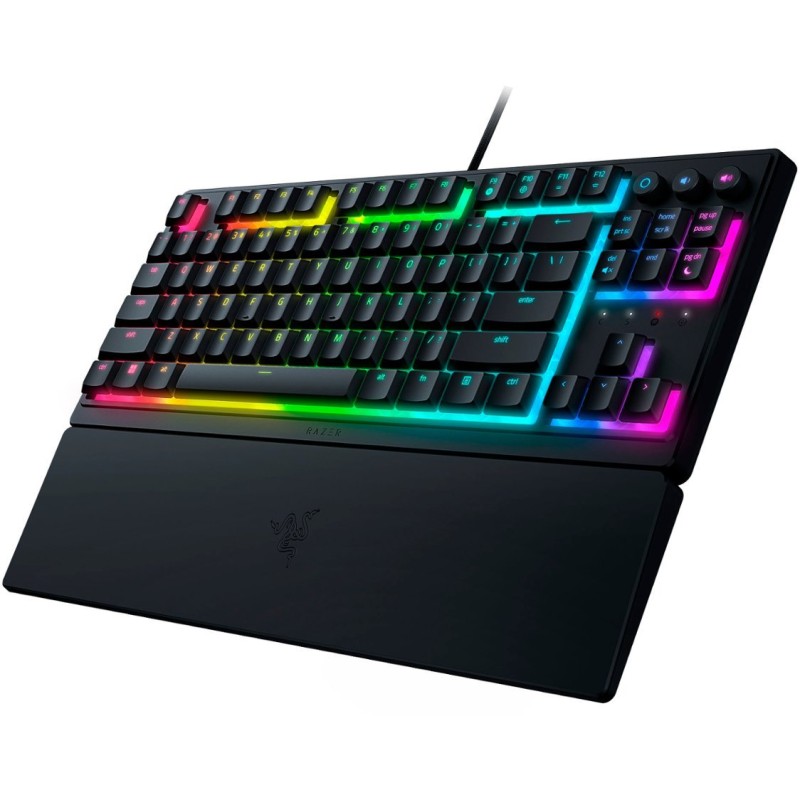 RAZER TENKEYLESS - ORNATA V3 - Mecha Membrane Gaming Keyboard - Low Profile - UV COATED KEYCAPS - US