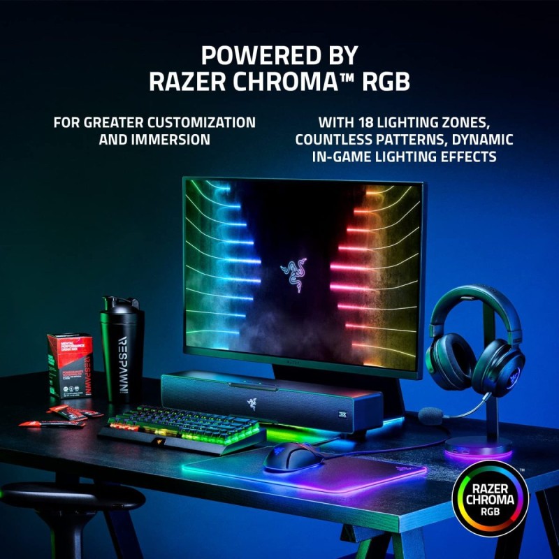 Razer Leviathan - LEVIATHAN V2 - RGB Gaming Sound Bar - THX Spatial 7.1 Audio — Buy in Cyprus with Fast Delivery