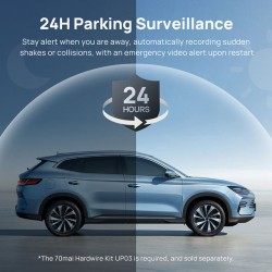 70mai Dash Cam - M310 - 1296P, 300mAh Car Camera — Buy in Cyprus with Fast Delivery