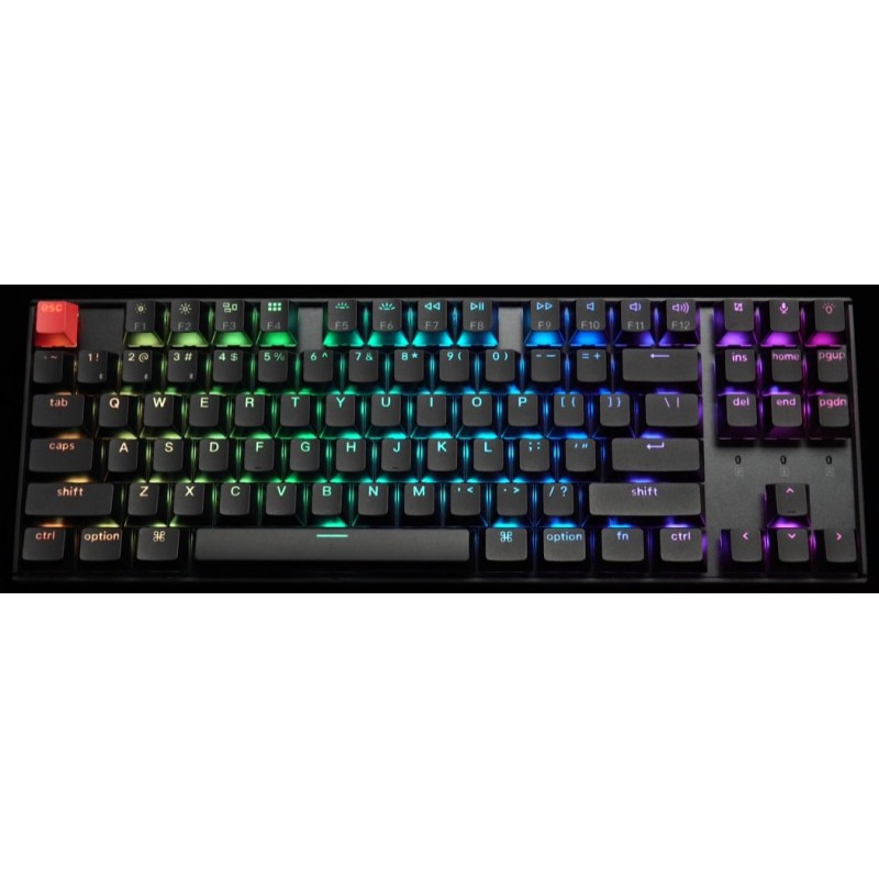 Keychron K8 V2 - K8X-C1 - QMK Wireless Mechanical Keyboard Red Switch RGB 80% US Lay Aluminum Frame
