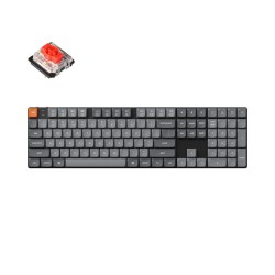 Keychron K5 Max - K5M-H1 - QMK VIA Wireless Custom Mechanical Keyboard-Red Switch Hot-Swap 100% US