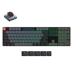 Keychron K5 V2 - K5X-B3 - QMK Wireless Mechanical Keyboard Brown Switch RGB 100% US Layout — Buy in Cyprus with Fast Delivery