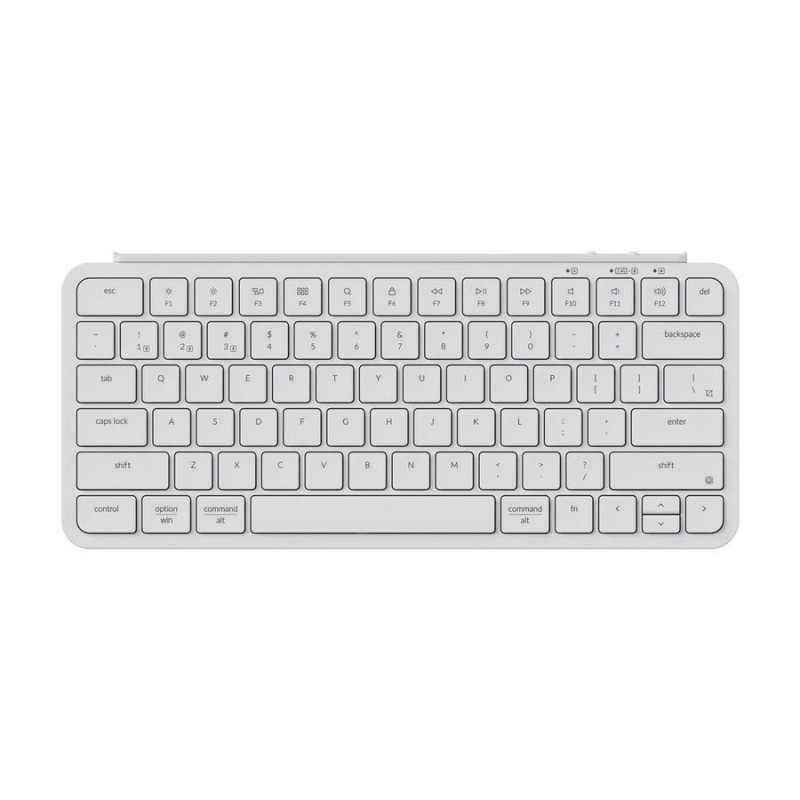 Keychron B1 Pro Ultraslim Mini Wireless Keyboard ZMK Online customize - B1P-K8 - Ivory White 75% US