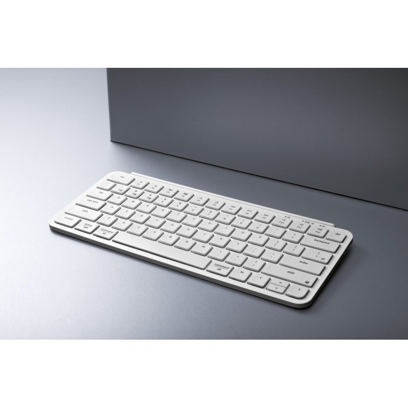 Keychron B1 Pro Ultraslim Mini Wireless Keyboard ZMK Online customize - B1P-K8 - Ivory White 75% US