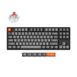 Keychron K8 Max - K8M-J1 - QMK Wireless Mechanical Keyboard Red Switch Hot-Swap 80% US Layout