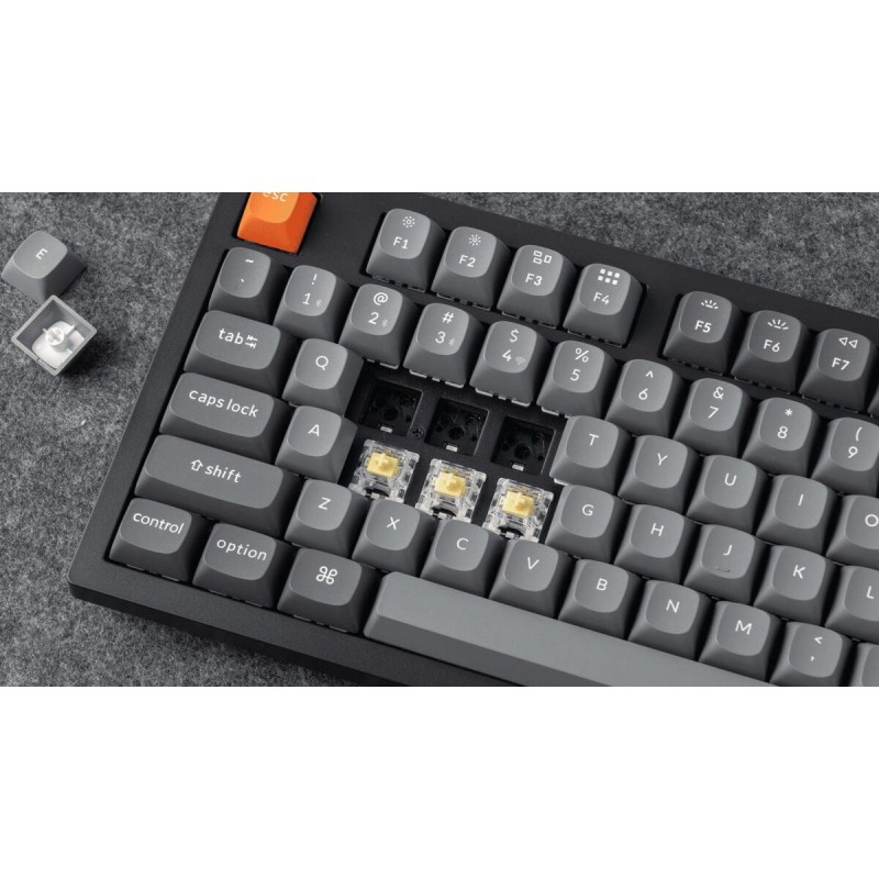 Keychron K8 Max - K8M-J1 - QMK Wireless Mechanical Keyboard Red Switch Hot-Swap 80% US Layout