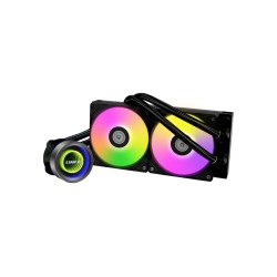 Lian Li Galahad II Trinity Black - Galahad II Trinity 240 - AIO GPU Liquid Cooler with ARGB Fans