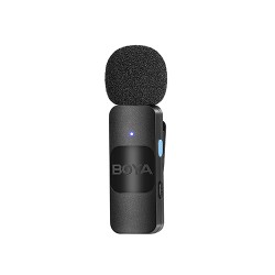 BOYA BY-V20 Wireless 2-person Lavalier Microphone for Android Mini Lapel USB-C connection — Buy in Cyprus with Fast Delivery