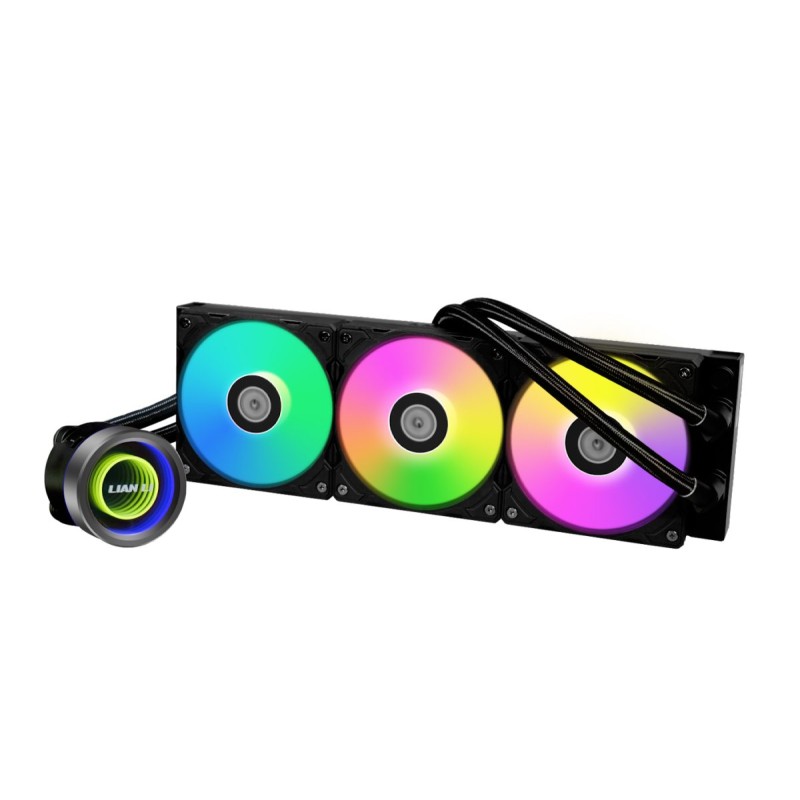 Lian Li Galahad II Trinity - 360 - Black, AIO GPU Liquid Cooler with ARGB Fans — Buy in Cyprus with Fast Delivery