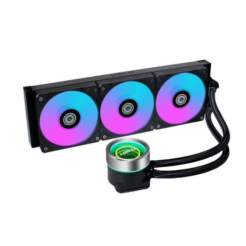 Lian Li Galahad II Trinity - 360 - Black, AIO GPU Liquid Cooler with ARGB Fans — Buy in Cyprus with Fast Delivery