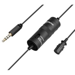 BOYA wired mic Universal Lavalier Microphone - BY-M1 - wired mic Universal Lavalier Microphone