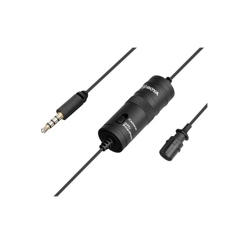 BOYA wired mic Universal Lavalier Microphone - BY-M1 - wired mic Universal Lavalier Microphone