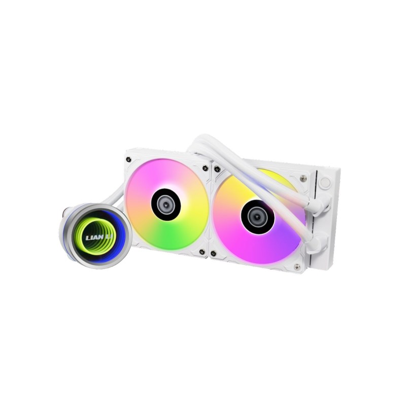 Lian Li AIO GPU Liquid Cooler with ARGB Fans - Galahad II Trinity 240 - White — Buy in Cyprus with Fast Delivery