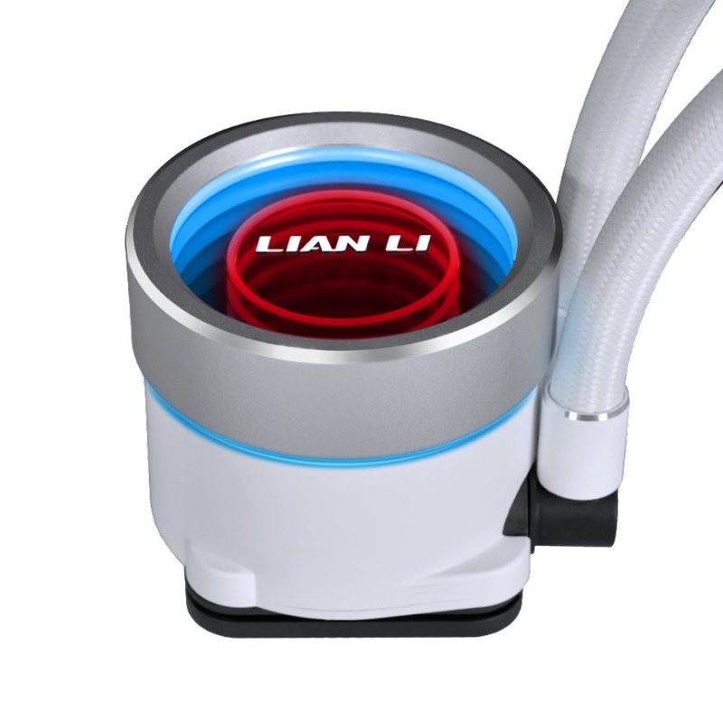 Lian Li AIO GPU Liquid Cooler with ARGB Fans - Galahad II Trinity 240 - White — Buy in Cyprus with Fast Delivery