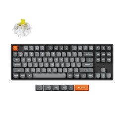 Keychron K8 Max - K8M-J4 - QMK Wireless Mechanical Keyboard Banana Sw. Hot Swap RGB 80% US — Buy in Cyprus with Fast Delivery
