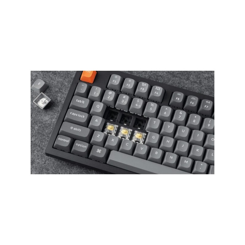 Keychron K8 Max - K8M-J4 - QMK Wireless Mechanical Keyboard Banana Sw. Hot Swap RGB 80% US — Buy in Cyprus with Fast Delivery