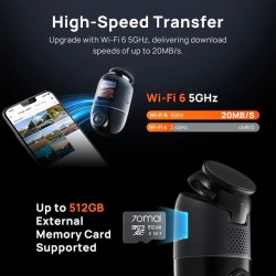 70mai Dash Cam 4K Omni 360° - X800-2 - Review Full View with Dual Sony STARVIS 2, AI 2.0 & 4G LTE