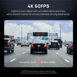 70mai Dash Cam 4K Omni 360° - X800-2 - Review Full View with Dual Sony STARVIS 2, AI 2.0 & 4G LTE