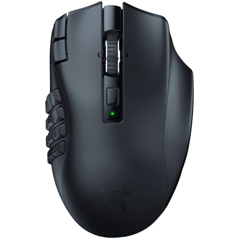 Razer NAGA V2 HyperSpeed Wireless MMO Gaming Mouse - 30K DPI - 2.4GHz Bluetooth - 19 Buttons